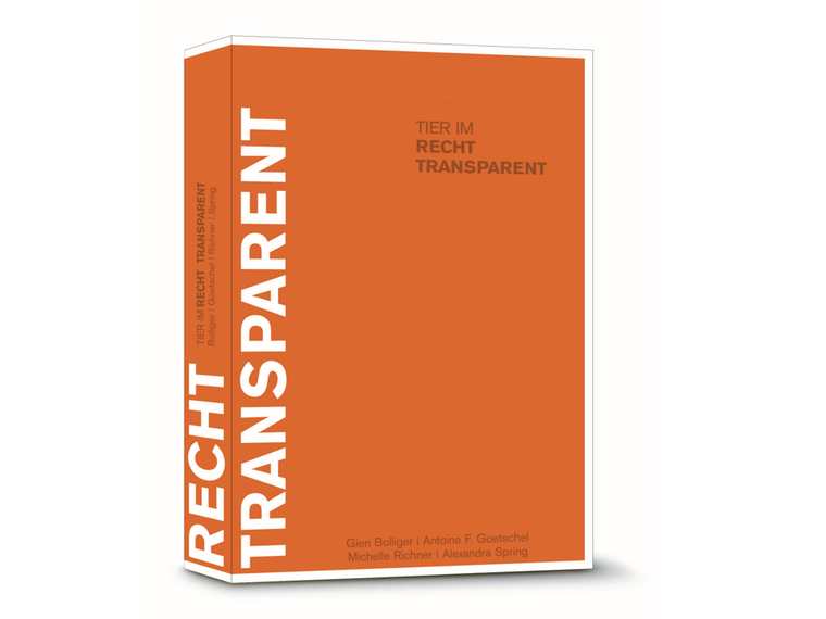 Cover Tier im Recht Transparent quer